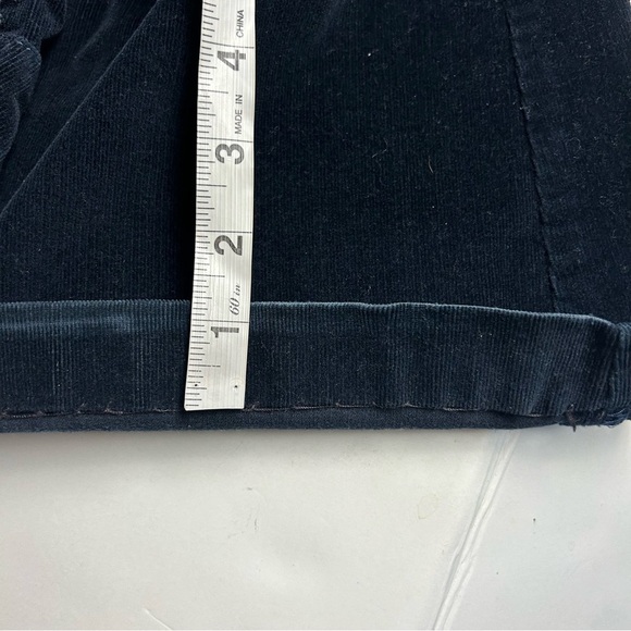 Pilcro Women's Corduroy Fare Size 8 Black Dark Mavy Size 8 - Picture 15 of 15